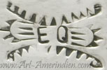 EQ halmmark on Indian Native jewelry is Antoine Quinton, E is to honor his deceased wife Emma