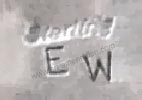 EW mark Ernest Wood Indian Native American hallmark