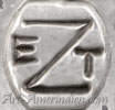 EZT hallmark on indian jewelry is Edith Tsabetsaye Zuni artist signature