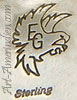 EG conjoined inside eagle mark