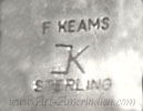 F Keams Navajo hallmark