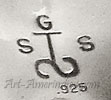 GTSS mark on jewelry is Greg smith from Taos Pueblo hallmark