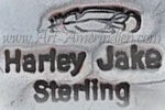 Harley Jake Navajo trademark on indian native American jewelery