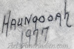 Haungooah zuni script mark