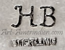 HB hallmark is Harrison Bitsui Navajo third mark