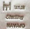 Herbert Taylor Navajo silversmith hallmark