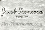 Jacob Troncosa hallmark on Indian Native jewelry