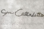 J Calladitto script mark on jewelry