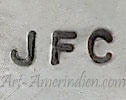 JFC hallmark on jewelry is Jim and Frances Coan Navajo