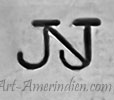 J\J mark on Indian Native jewelry is Jackson Jarrett Nez, Navajo