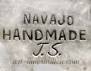 J.S. Navajo hallmark for Jackie Singer
