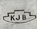 KJB Kee Joe Benally Indian Native jewelry mark