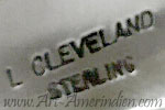 L CLEVELAND mark on indian jewelry is Leigh Cleveland Navajo