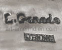 Larose Ganadonegro mark on silver indian jewelry