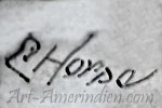 L Horse hallmark
