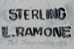 L. Ramone hallmark on jewelry is Lillian Ramone