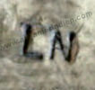 LN is Leander Nezzie Navajo Indian Native jewelry mark
