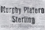 Murphy Platero trade mark on Indian jewelry