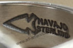 Arrowhead Navajo Sterling mark on Indian jewelry is Jim Williams hallmark