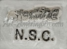 N.S.C. hallmark on Native American jewelry is Nelson S. Clark Navajo