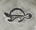 Turtle mark for Hopi Indian Native American silversmith Sidney Arawnaya
