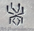 speeder mark for Ray Benett Kagenvema Hopi native american silversmith