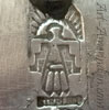 Thunderbird under sun hallmark is Ben Eustace Zuni artist signature