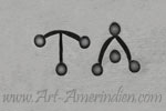 TA stilised mark on Native american jewelry is Tony Abeyta Navajo hallmark