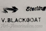 Verna Blackgoat working for Alltribes hallmark
