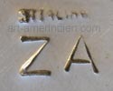 ZA mark on jewelry