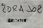 Zora Joe handscript signature on Navajo jewelry